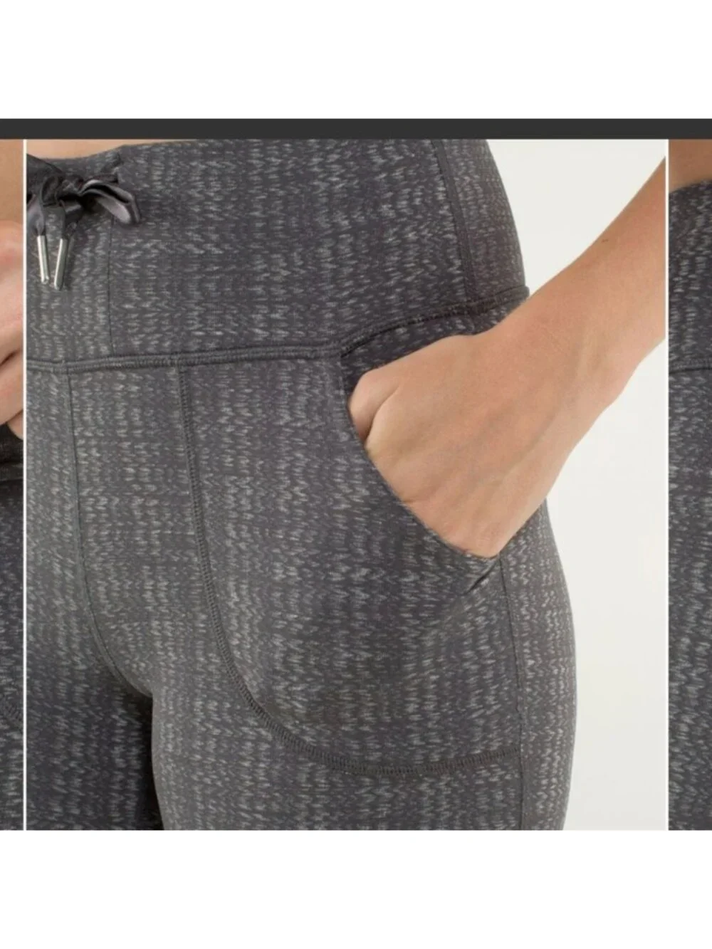 Lululemon Skinny Will Pant *Textured Ziggy Wee October Angel Wing